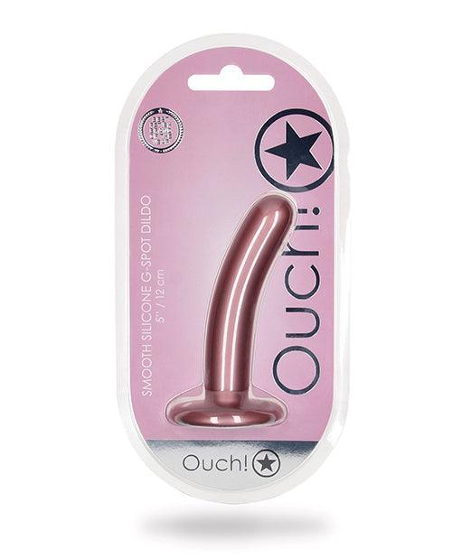 image of product,Shots Ouch 5" Smooth G-spot Dildo - SEXYEONE