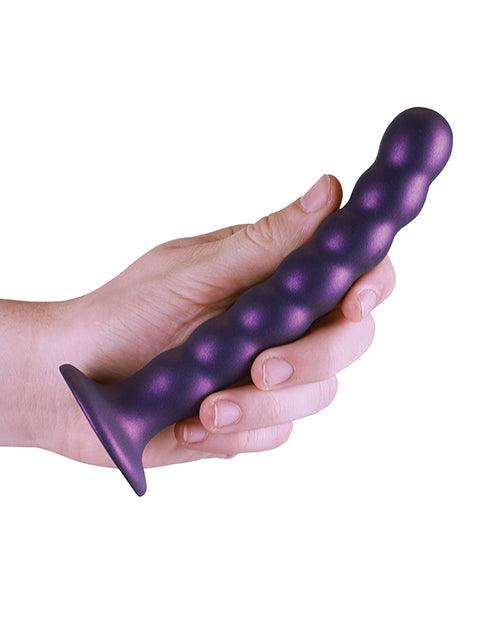 image of product,Shots Ouch 6.5" Beaded G-spot Dildo - SEXYEONE