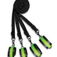 Shots Ouch Bed Bindings Restraint Kit - Glow in the Dark - SEXYEONE