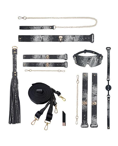 product image, Shots Ouch! Florence Collection Bondage Kit w/Bag - Black - SEXYEONE