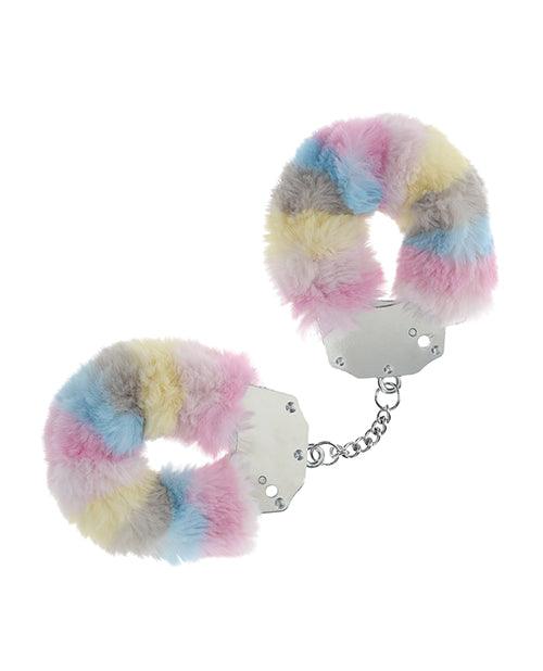 image of product,Shots Ouch! Heavy-duty Fluffy Handcuffs - SEXYEONE