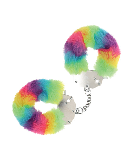 image of product,Shots Ouch! Heavy-duty Fluffy Handcuffs - SEXYEONE