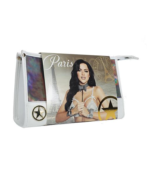 image of product,Shots Ouch! Paris Collection Bondage Kit w/Bag - SEXYEONE