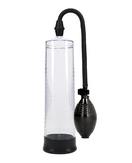 image of product,Shots Pumped Basic Pump 1 Water Resistant Penis Pump - Translucent - SEXYEONE