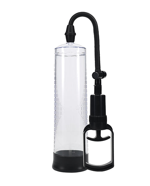 image of product,Shots Pumped Basic Pump 2 Water Resistant Penis Pump - Translucent - SEXYEONE