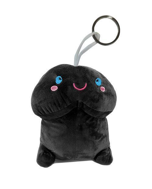 Shots Short Penis Plushie - Black 4" / 10 cm - SEXYEONE