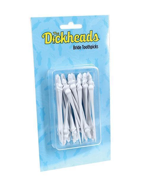 Shots The Dickheads Bride Toothpicks - White - SEXYEONE
