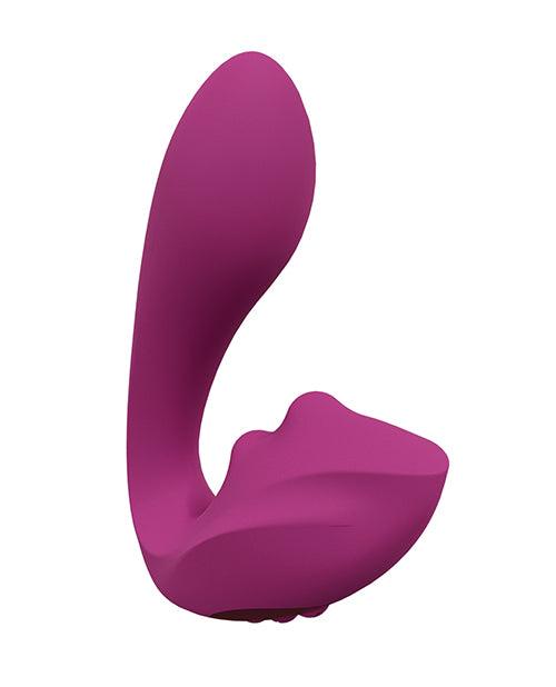 image of product,Shots Yuki Dual Action G-spot Vibrator W/massaging Beads - SEXYEONE