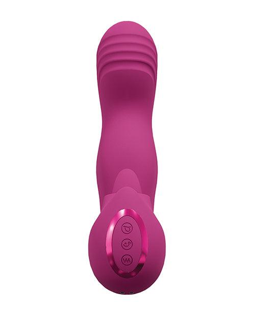image of product,Shots Yumi Triple Action G-spot Vibrator & Stimulator - SEXYEONE