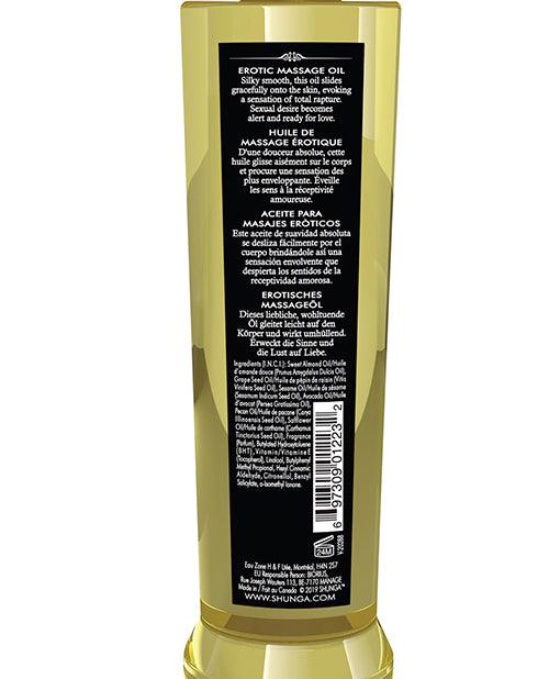 image of product,Shunga Massage Oil - 8 Oz Sweet Lotus - SEXYEONE