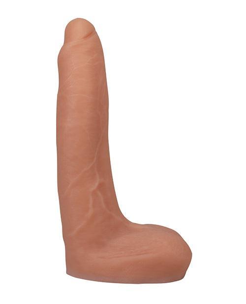 image of product,Signature Cocks 8" Silicone Cock w/Removable Vac-U-Lock Suction Cup - Owen Grey - SEXYEONE