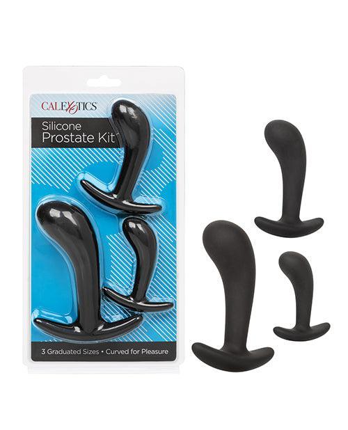 product image, Silicone Anal Training Prostate Kit - Black - SEXYEONE