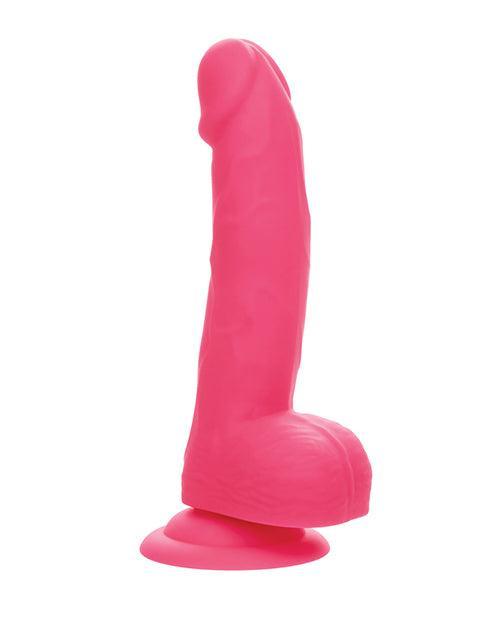 image of product,Silicone Studs Neon 6" Dildo - SEXYEONE