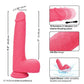 Silicone Studs Rechargeable Rumbling & Thrusting Vibrator - SEXYEONE