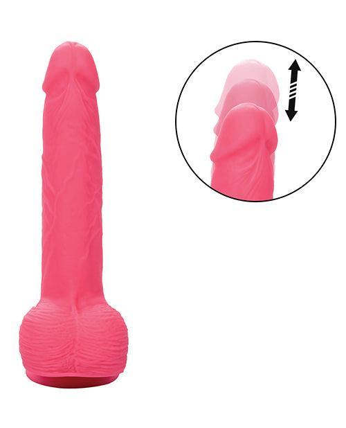 image of product,Silicone Studs Rechargeable Rumbling & Thrusting Vibrator - SEXYEONE