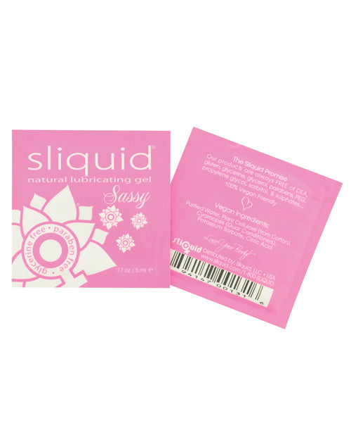 product image,Sliquid Naturals Sassy Pillows - .17 oz - SEXYEONE