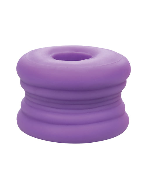 image of product,Slop Top Glow in the Dark Dirty Luv Stroker - Purple - SEXYEONE