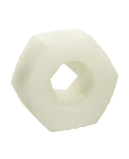 Slop Top Glow in the Dark Nasty Luv Stroker - White - SEXYEONE
