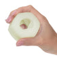Slop Top Glow in the Dark Nasty Luv Stroker - White - SEXYEONE
