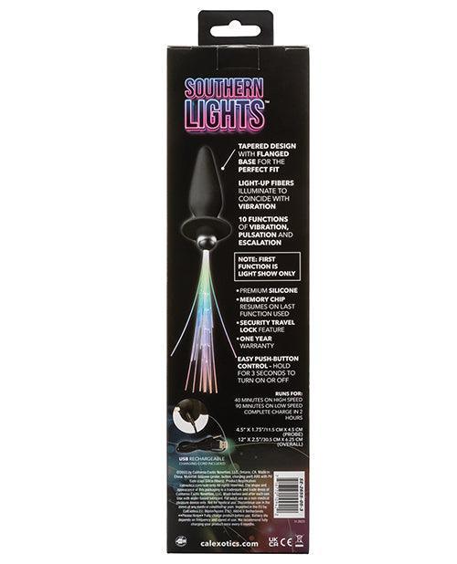 image of product,Southern Lights Rechargeable Vibrating Light Up Anal Probe - SEXYEONE