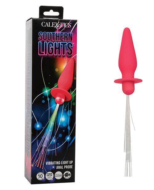 image of product,Southern Lights Rechargeable Vibrating Light Up Anal Probe - SEXYEONE