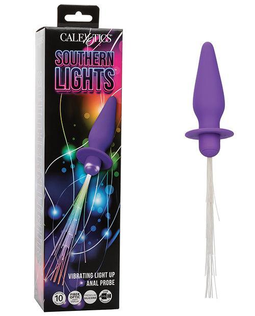 image of product,Southern Lights Rechargeable Vibrating Light Up Anal Probe - SEXYEONE