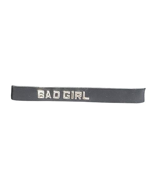 image of product,Spartacus Babygirl Leather Collar - Black - SEXYEONE