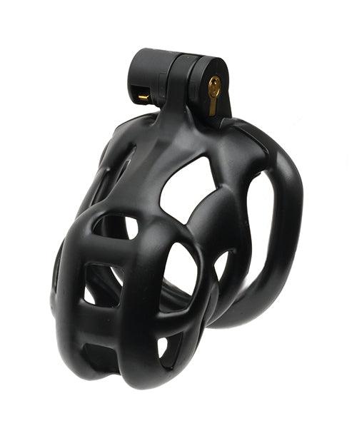 image of product,Sport Fucker Cellmate Guardian Chastity Cage - Black - SEXYEONE