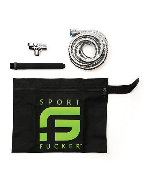 image of product,Sport Fucker Shower Kit 6" - Black - SEXYEONE