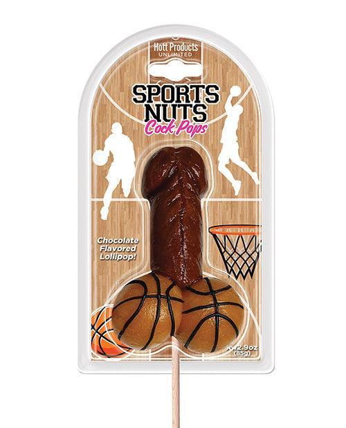 product image, Sports Nuts Cock Pop Basketballs - Chocolate - SEXYEONE