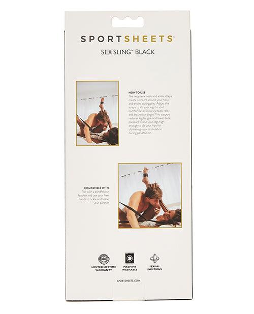 image of product,Sportsheets Sex Sling - Black - SEXYEONE