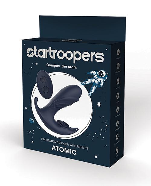 product image, Star Troopers Atomic Prostate Massager w/Remote - Black - SEXYEONE