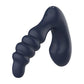 Star Troopers Voyager Beaded Strong Prostate Massager w/Remote - Black - SEXYEONE