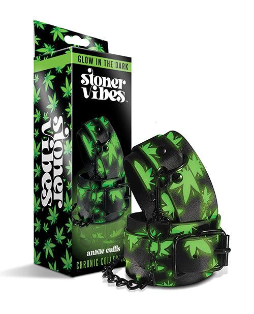 product image, Stoner Vibes Glow in the Dark Ankle Cuffs - SEXYEONE