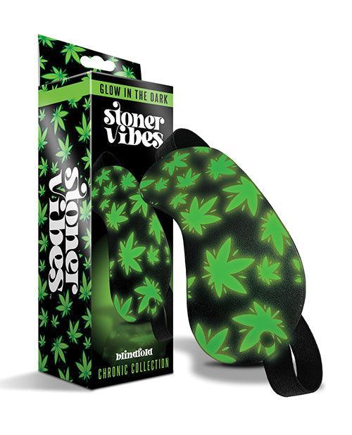 product image, Stoner Vibes Glow in the Dark Blindfold - SEXYEONE