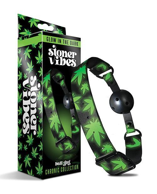 product image, Stoner Vibes Glow in the Dark Breathable Ball Gag - SEXYEONE