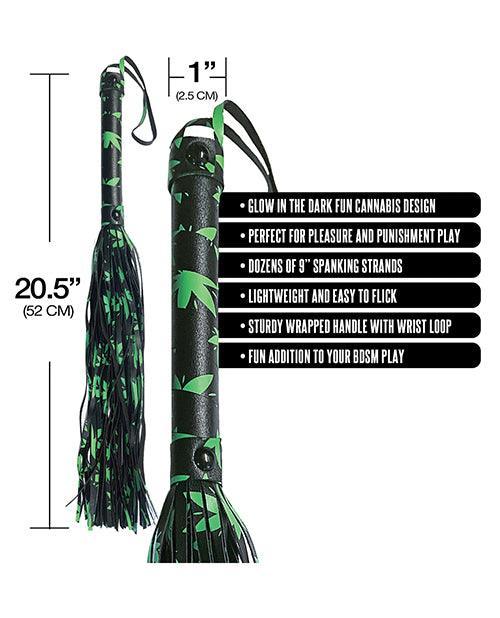 image of product,Stoner Vibes Glow in the Dark Flogger - SEXYEONE