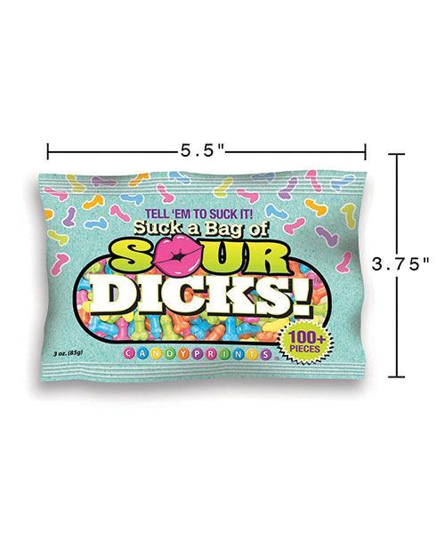 image of product,Suck a Bag of Sour Dicks - 100 pc Bag - SEXYEONE