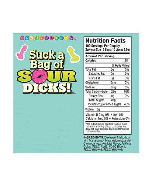 image of product,Suck a Bag of Sour Dicks - 100 pc Bag - SEXYEONE