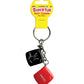 Super Fun Sex Dice Key Chain - Multi Color - SEXYEONE