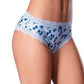 Sweet Treats Crotchless Boy Short w/Wicked Sensual Care Blueberry Lube - Blue - SEXYEONE