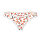 Sweet Treats Crotchless Boy Short w/Wicked Sensual Care Peach Lube - White QN - SEXYEONE