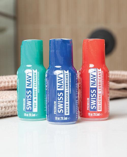 product image,Swiss Navy Essentials Variety Pack of 3 - 1 oz - SEXYEONE