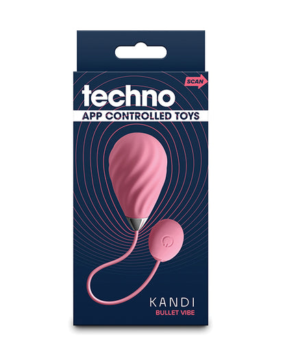 Techno Kandi App Controlled Kegel - Pink - SEXYEONE