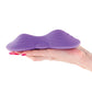 Techno Trap App Controlled Vibrating Grinding Pad - Purple - SEXYEONE