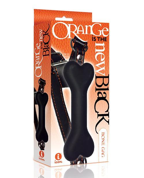 product image, The 9's Orange is the New Black Silicone Bone Gag - SEXYEONE