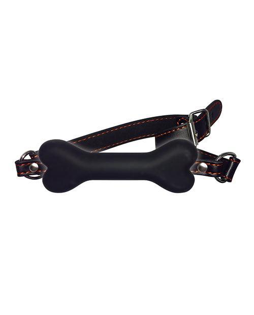 image of product,The 9's Orange is the New Black Silicone Bone Gag - SEXYEONE