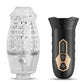 The Male Rose Rotating Blow Job Simulator - Black - SEXYEONE