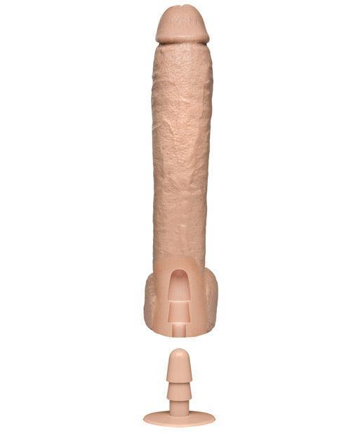 image of product,The Naturals 12" Cock W/balls - Flesh - SEXYEONE