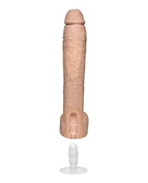 image of product,The Naturals 12" Cock W/balls - Flesh - SEXYEONE